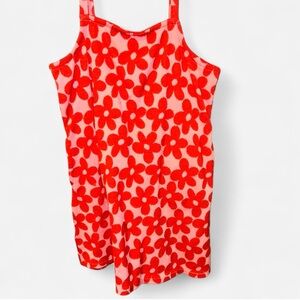 Old Navy Pink and Red Floral Kids Dress